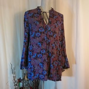 FREE PEOPLE NWOT - Belle- Sleeve TOP-Sz-SMALL